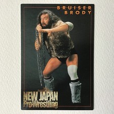 Frito Lay New Japan Pro Wrestling Card 2002 Bruiser Brody NJPW No.A46