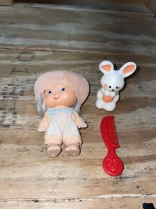 Albaricoque y saltamontes de fresa 1979 vintage con peine envío rápido - Imagen 1 de 8