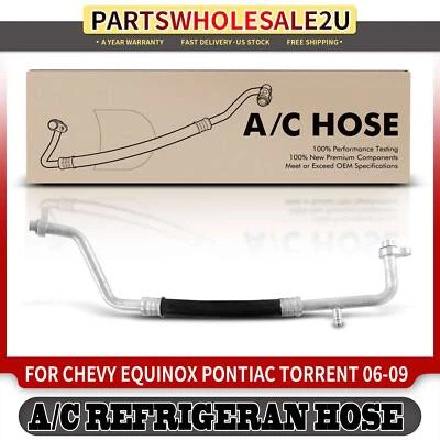 Manguera de línea de succión de aire acondicionado para Chevrolet Equinox Pontiac Torrent 2006 2007 2008 2009 Foto 1 de 4