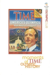 SYDNEY 2000 OLYMPIC GAMES TIME MAGAZINE COVER PETER UEBERROTH POSTCARD - Picture 1 of 2