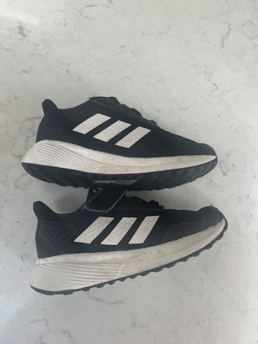 Adidas Scarpe Sneakers Bambino Ragazzo Casual Nero Taglia 9