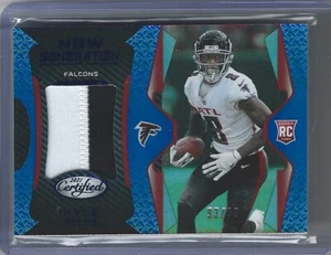 KYLE PITTS 2021 CERTIFIED ROOKIE 2 COLOR PATCH #93/99 -FALCONS!! - Picture 1 of 1