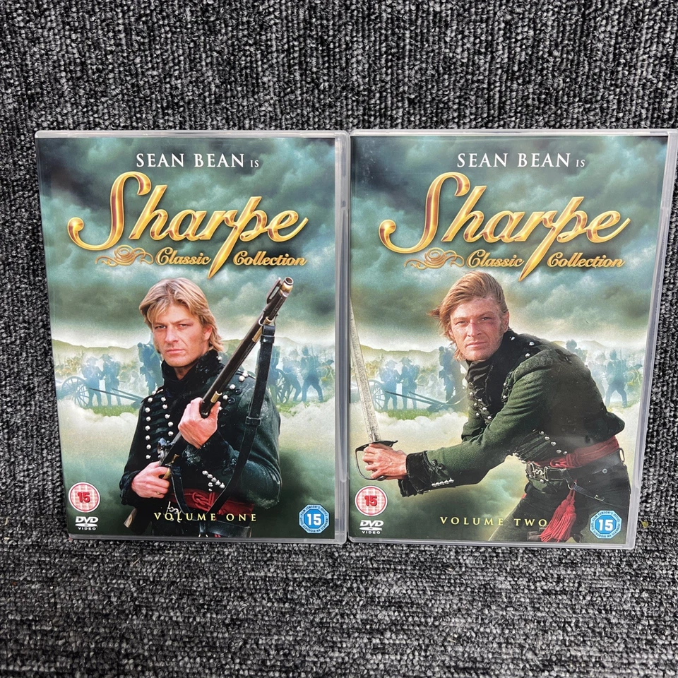 Sharpe: Classic Collection DVD Sean Bean  8 discs. Region UK DVD Free Post  - Image 1 of 2