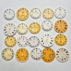 VINTAGE Taschenuhr MOLNIJA 3602 SOWJETISCH russisch - ZIFFERBLATT SET 20 Stück - Bild 1 von 2