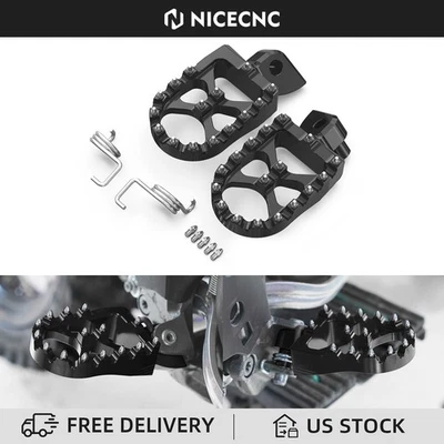 NICECNC Wide Foot Pegs Pedals For KTM 950 990 1050 1290 ADVENTUR SUPER MOTO - Image 1 of 4