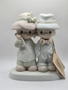 Precious Moment By Enesco 1986 Vintage "God Bless Our Family" 100498 With Box - Picture 1 of 11