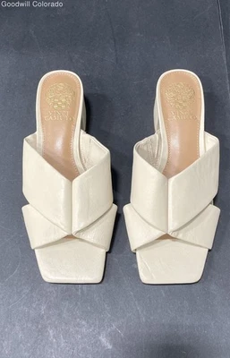 Vince Camuto Beige Slip-On Sandal Women 7.5 - Image 1 of 4