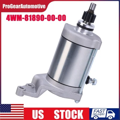 Стартерный двигатель для Yamaha Road Star 1999-2002 4WM-81890-00-00 12 В 12 зубьев - Изображение 1 из 4