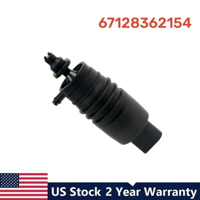 Bomba de lavado de parabrisas para BMW X3 X5 VW Beetle Audi A4 Porsche 911 67128362154 Foto 1 de 4