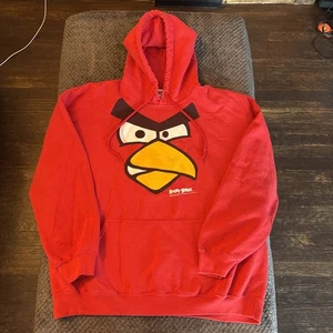 Angry Birds Hoodie Sweat Shirt Red Bird Herren XL X-Large Fifth Sun Licensed - Bild 1 von 8