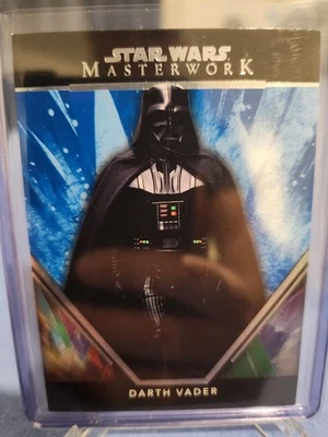 2025 Topps Star Wars Masterwork Blue Base Parallel - Darth Vader - Image 1 of 2