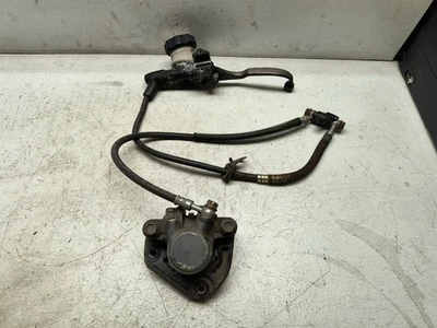 Suzuki GS550E GS550 1980 OEM conjunto de freno delantero cilindro maestro pinza manguera Foto 1 de 4