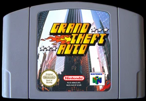 *PAL Version* Game Boy Color Grand Theft Auto GTA GBC English Game For N64 - Picture 1 of 3