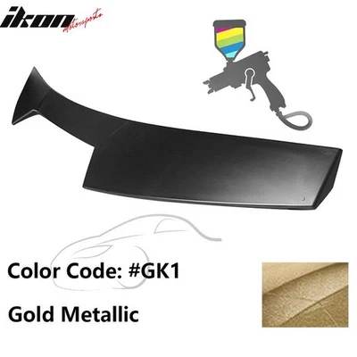 Alerón de techo trasero pintado #GK1 ABS para Subaru WRX STI V2 15-21 estilo #GK1 ABS Foto 1 de 4
