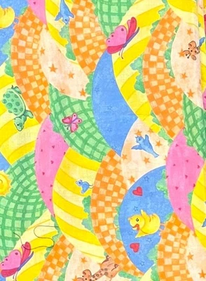 Springs Creative Michelle Palmer 2006 Baby Animals Fabric 86” x 42” - Image 1 of 4