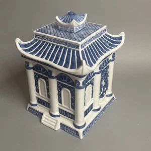 Willow Blue Collections Pagode LG Keksdose Serie 2 Christopher Johnson 10 Zoll - Bild 1 von 14