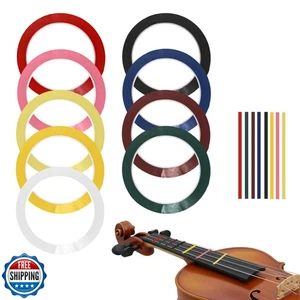 9 rollos de cinta de violín diapasón colorido violín cinta para dedos PET violines dedo dedo dedo - Imagen 1 de 5
