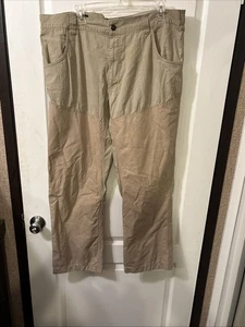 Orvis Hose Herren 40 beige hellbraun zweifarbig Jagd Feld Canvas Pinselschutz Outdoor - Bild 1 von 12
