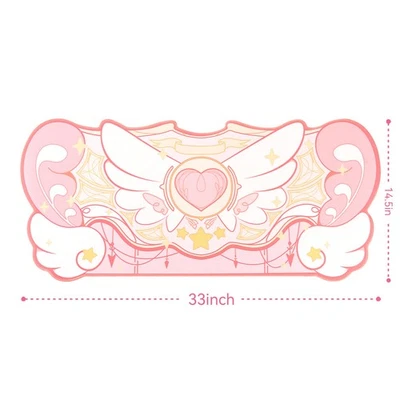 GeekShare Big Mouse Pad Wrist Rest Non-Slip Rubber Mouse Mat for Gaming,Working - Image 1 of 4