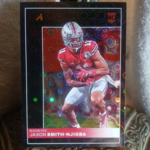2023 Chronicles Draft Pinnacle Green Circles Parallel Jaxon Smith-Njigba RC - Picture 1 of 6