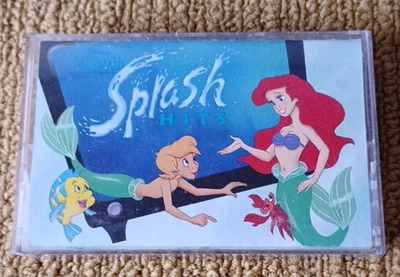 Disney The Little Mermaid Splash Hits Cassette Tape D4 60851 - Image 1 of 4