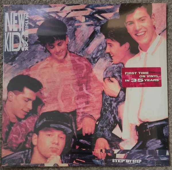New Kids On the Block Step By Step (35th Anniversary) LP Vinyl NEW - Image 1 of 1