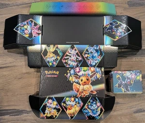 Lot of 17 - EMPTY Prismatic Evolutions Surprise Boxes - Includes 68 Dividers! - Picture 1 of 2