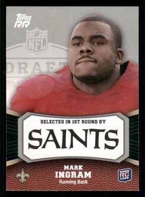 2011 Topps Rising Rookies #140 Mark Ingram RC - Image 1 of 2