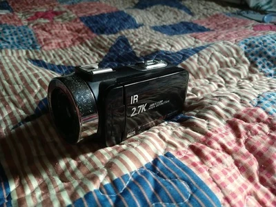 Camcorder 4K Ultra HD In-Car Video Camera 48MP BLACK92 - Image 1 of 4