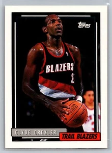 1992-93 Topps #354 Clyde Drexler - Picture 1 of 2