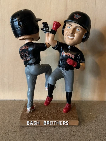 Bash Brothers Bobblehead Rhys Hoskins Dylan Cozens SGA Lehigh Valley Iron Pigs Cover