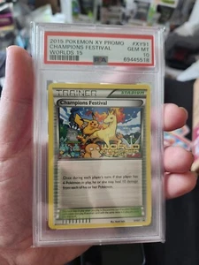 Pokemon World Championship Festival 2015 Psa 10 Pop 3 - Picture 1 of 4