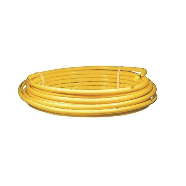 Müller Streamline 1/2" Dehydrated Plastic Coated Soft Copper Tube - Yellow