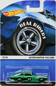 Hot Wheels "Aston Martin 1963-DB5" (2014) with "Real Riders" 15/18 "New" - Picture 1 of 2