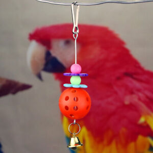  3 Pcs Parrot Cage Toy Bird Toys Greentoys Hanging Long Tail