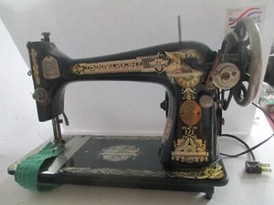 Smooth Working 1930 Singer Sphinx Sewing Machine Ser# AD038464 - Picture 1 of 23