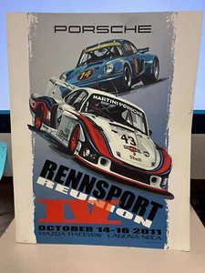 Porsche  Rennsport Reunion IV Laguna Seca Official Event Program Book 2011 - Picture 1 of 5