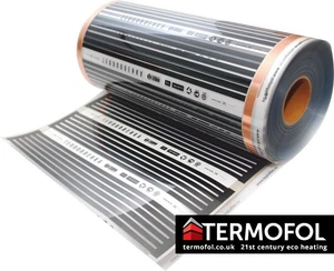 Camper van moto home heater heating film 300mm width 220W/m² laminate DC12V - Picture 1 of 7