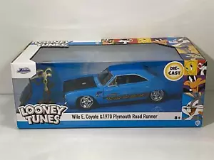 Wile E Coyote Y 1970 Plymouth Carretera Corredor 1:24 Escala Jada 32038 - Imagen 1 de 6
