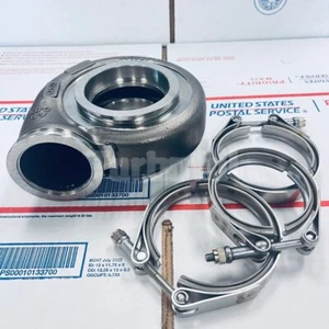 Carcasa de turbina G30-660 A/R 0,83 rotación estándar banda en V acero inoxidable - Imagen 1 de 9