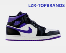 Air JORDAN 1 MID Dark Iris Scarpe Uomo Streetwear Casual EU- 42