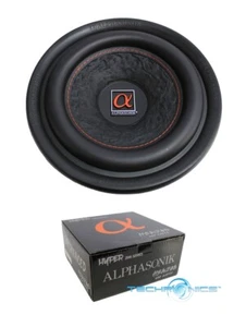 ALPHASONIK HSW208 HYPER 200 SERIES 8” 600 WATTS MAX / 200 WATTS - Picture 1 of 2
