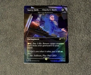 Magic The Gathering Sorry Jack Chucky's Back - Phyrexian Reclamation 1808 Foil - Picture 1 of 3