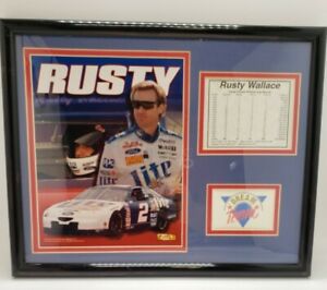 RUSTY WALLACE Career Winston Cup Record 1980-1996 Dream Team Collectibles 