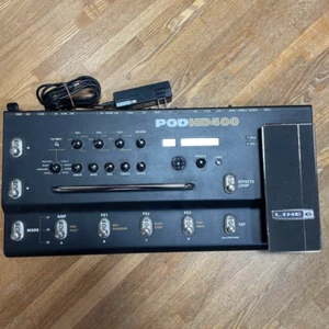 Line 6 POD HD400 Multi-Effekt-Pedalverstärker Modellierer schwarz getestet ge... - Bild 1 von 9