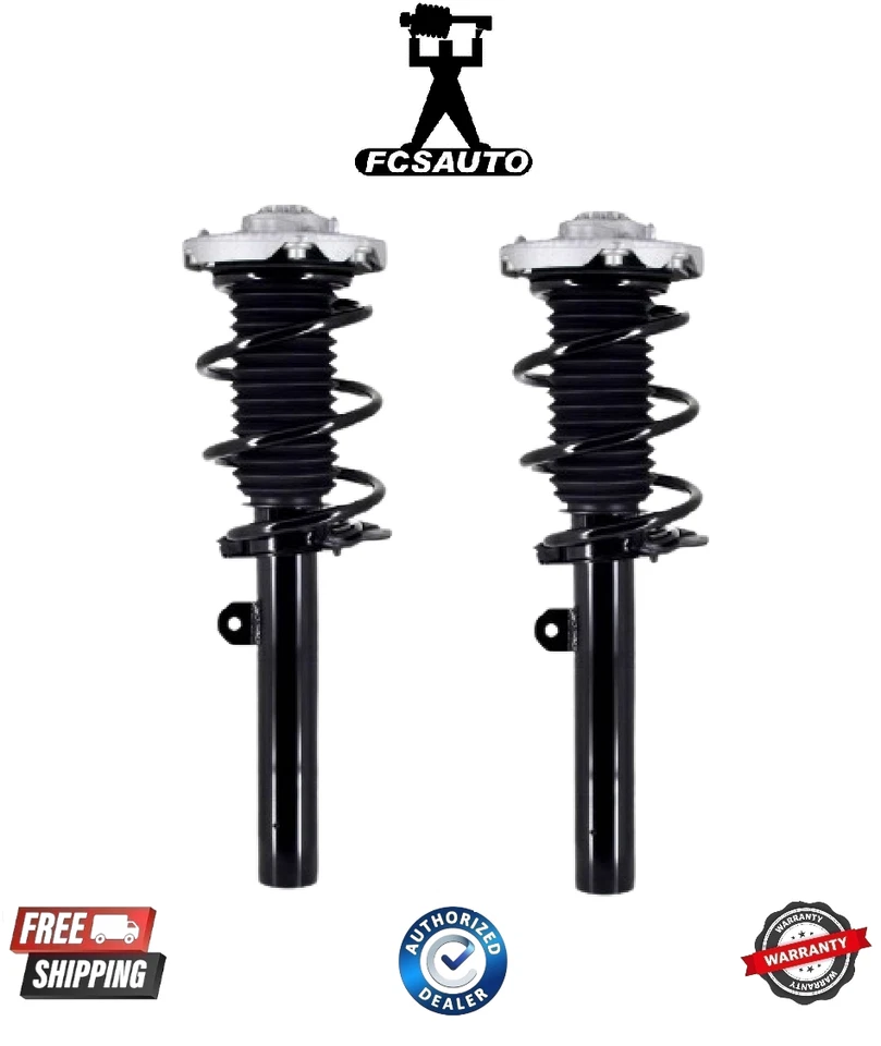 Front L/R Suspension Strut and Coil Spring Assembly FCS fits 16-22 BMW X1 - Image 1 of 1