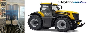 JCB AMARILLO RAL 1007 Tractor Esmalte Pintura Spray Aerosol 400 ML BRILLO DIRECTO X2 - Imagen 1 de 4