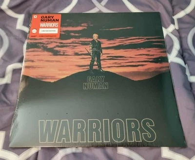 GARY NUMAN - 'WARRIORS' [Brand New & Sealed / Orange Vinyl LP UK Import, 2021] - Image 1 of 3