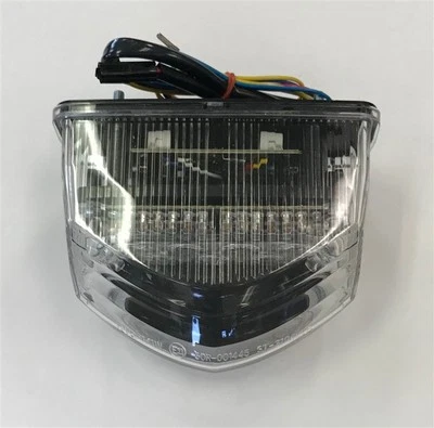 Luz trasera LED transparente Honda CBR 600RR 2007-2012 señales integradas luz trasera Foto 1 de 3