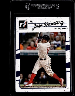 2017 Donruss #85 Jose Ramirez - Image 1 of 2
